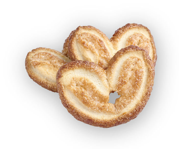 Печиво листкове Вушка Салекс пакет із замком  200 г